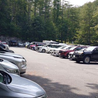 駐車場🅿️に戻ってお疲れ山、楽しかった
