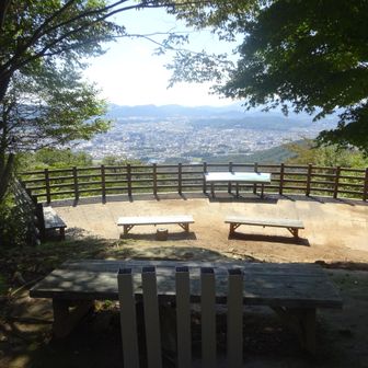 龍王山頂上展望テラス
