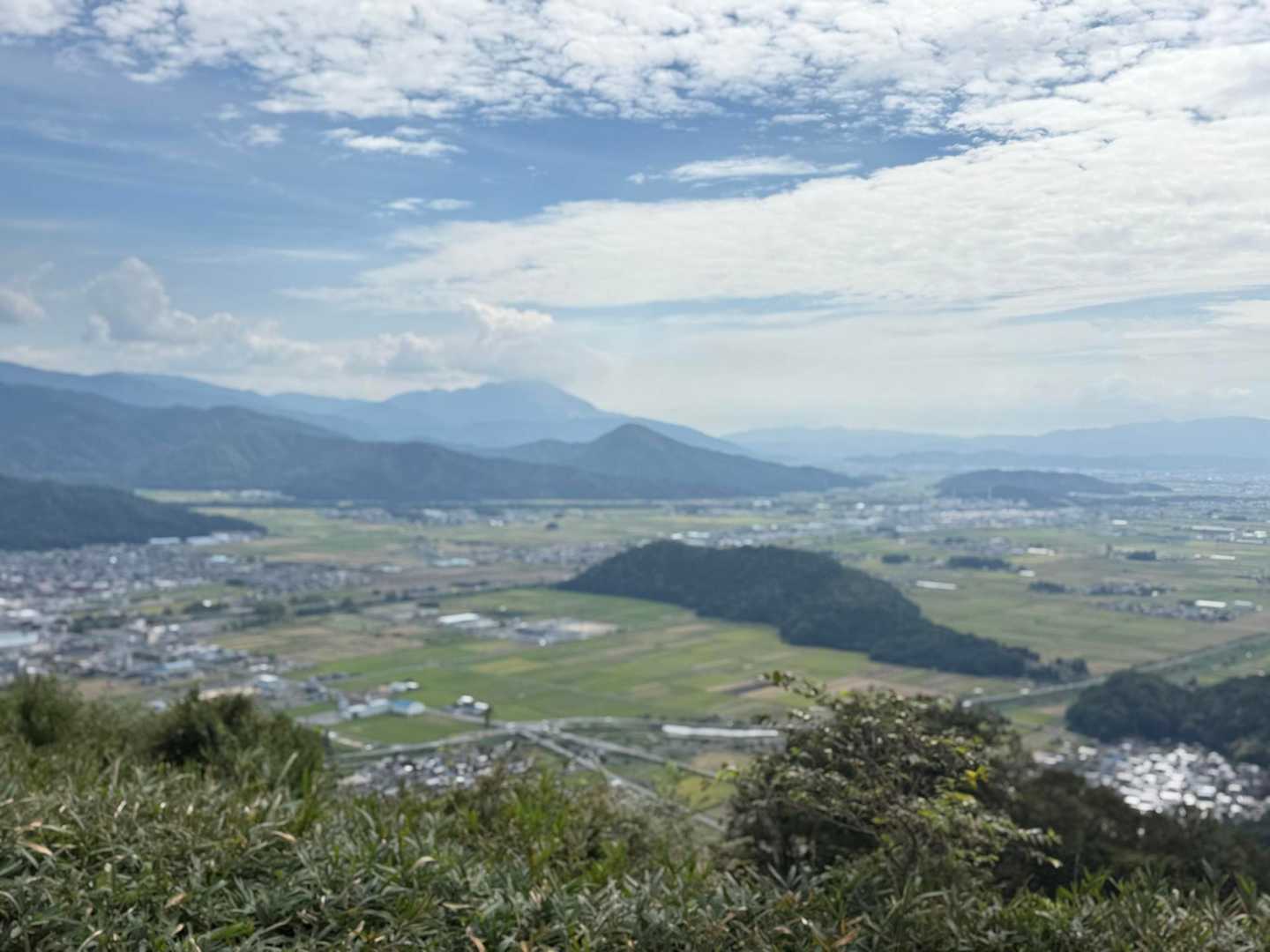 賤ヶ岳 往復コースの写真