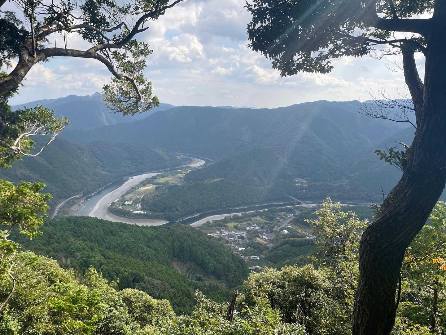 帰りの展望の場所