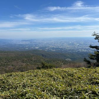 南面、前橋方面が一望。