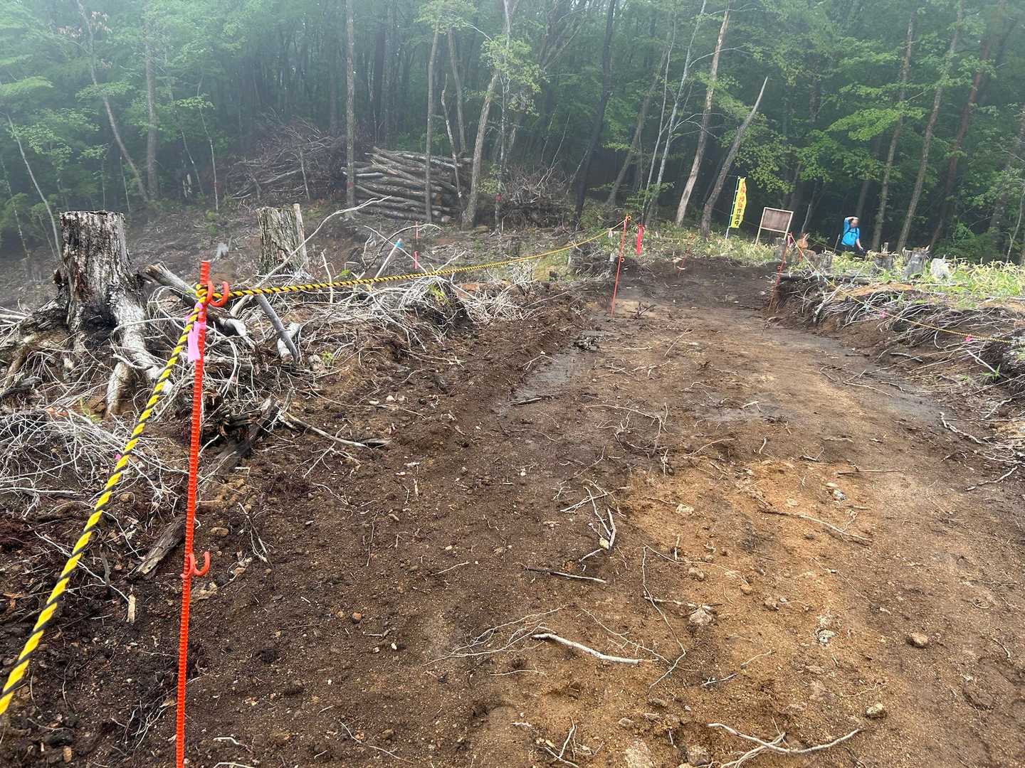 西ノ内登山口-五十人山 往復コースの写真