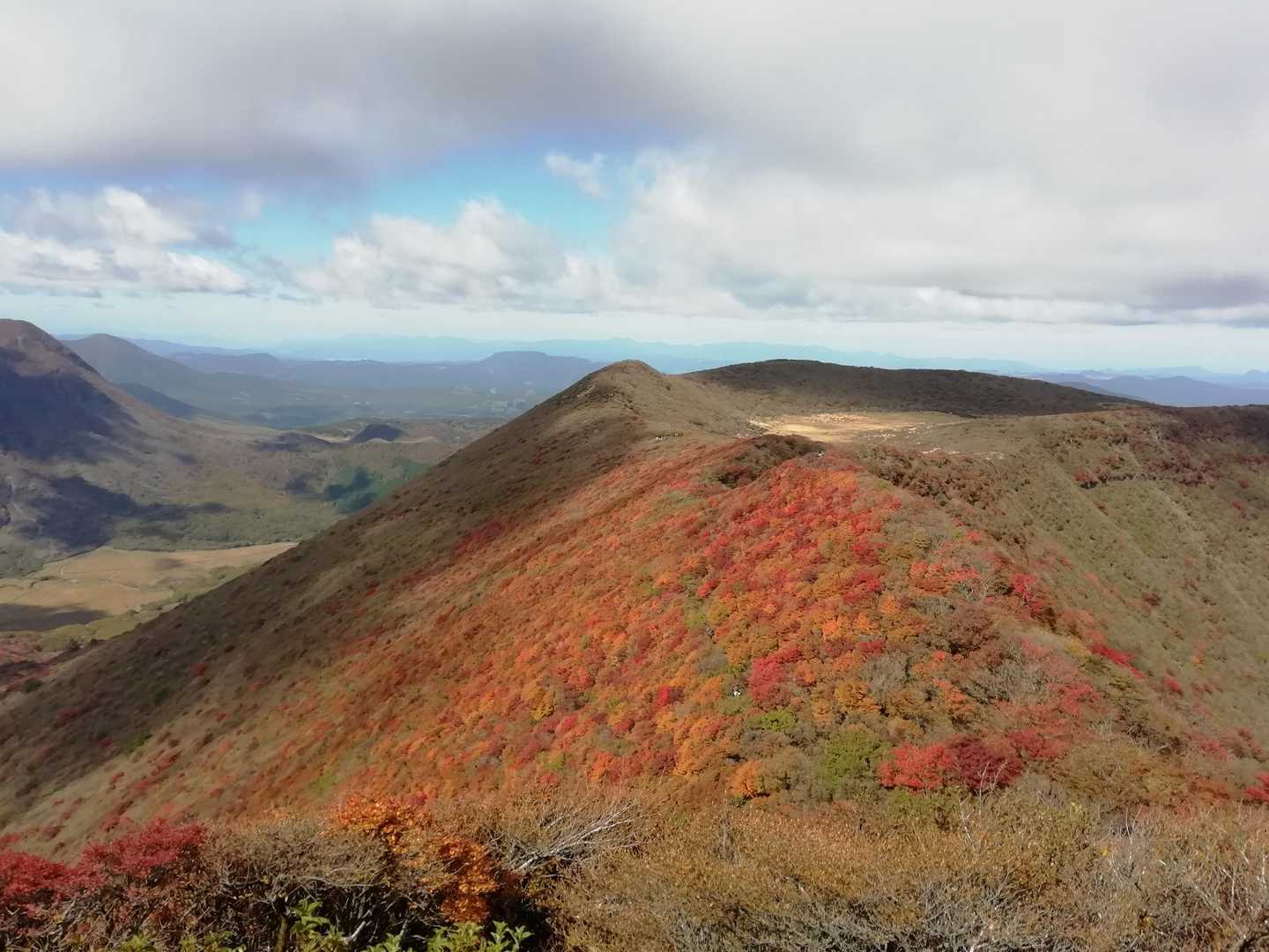 大船山-雨ヶ池越 縦走コースの写真