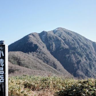 こちらから見える荒島岳が美しい✨️
