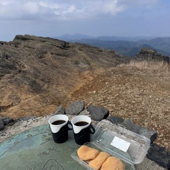 360度の眺望を見ながらコーヒー☕︎タイム