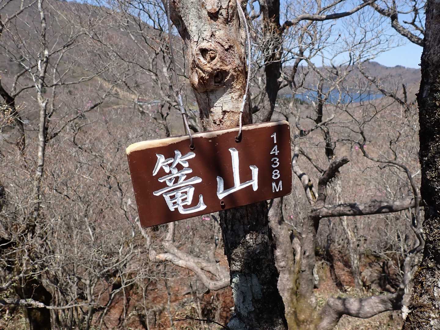 山頂でひと息！