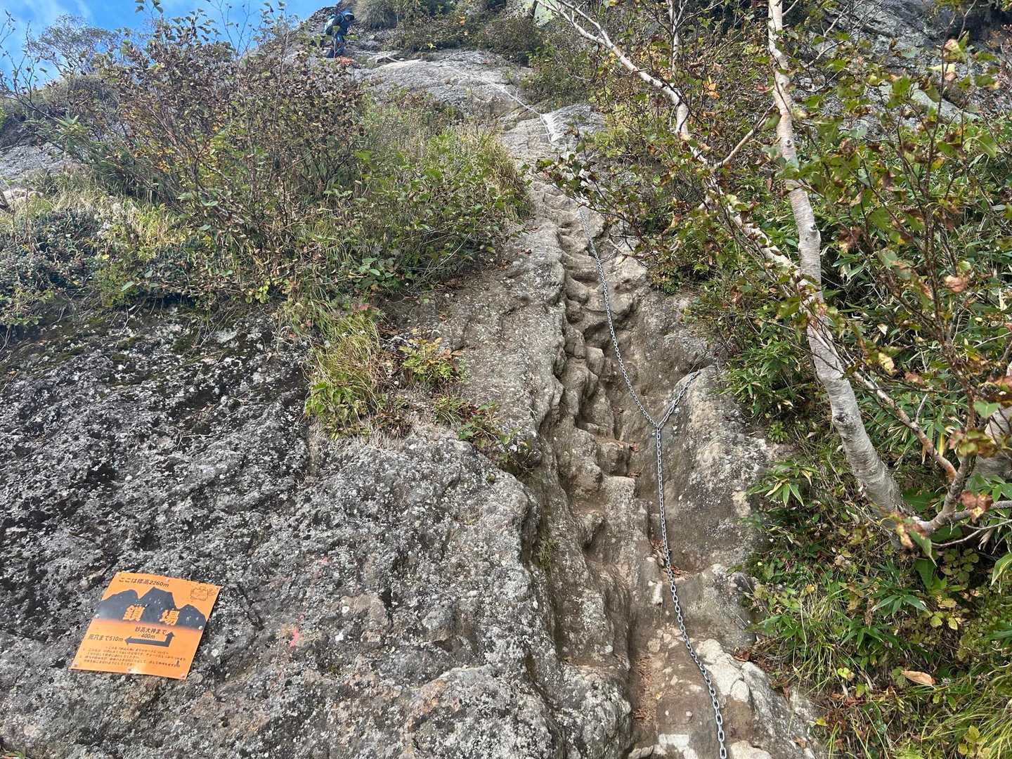 妙高山（燕温泉） | 野天風呂に始まり、急登「胸突き八丁」と鎖場を越え越後富士への写真