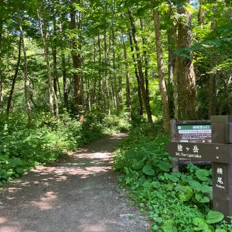 初めて槍ヶ岳方面へ