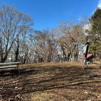 ようやく山頂に着きました😂
結構広い山頂ですが、眺望はありません☹️