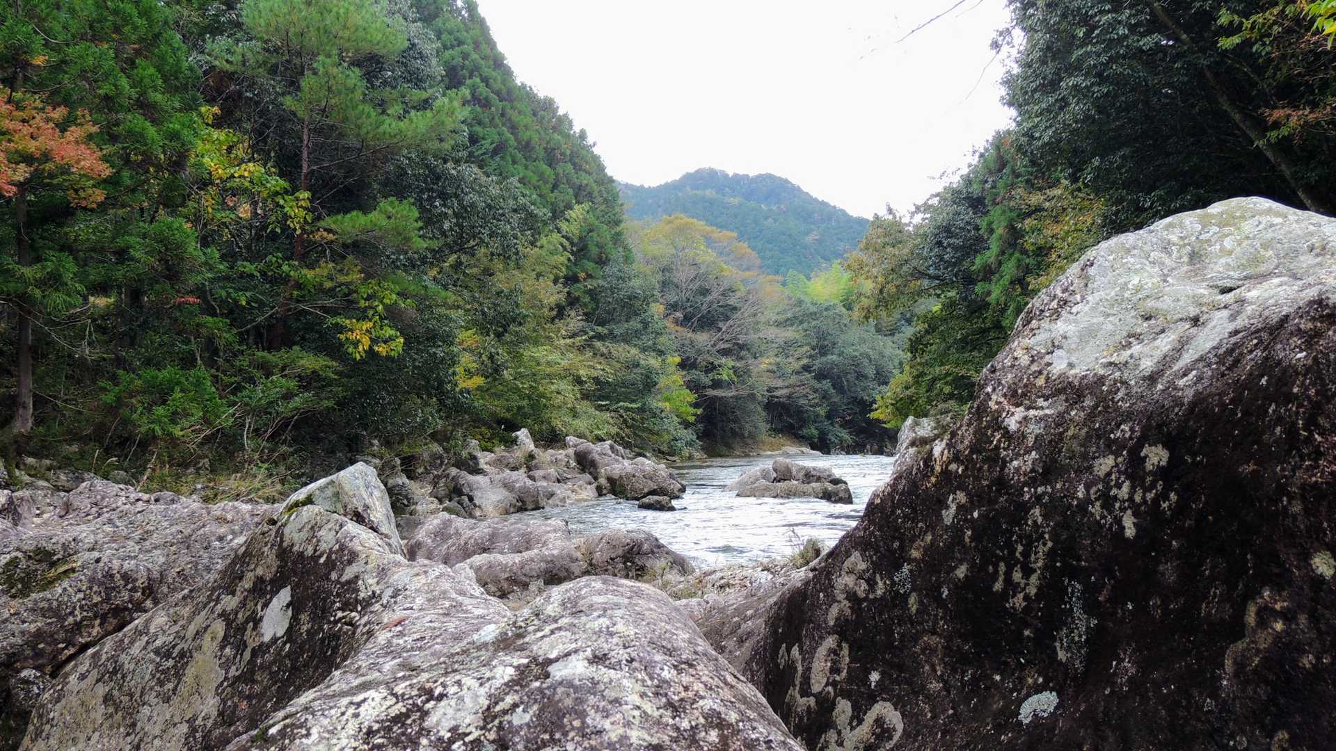 しばし水の流れに身を任せる
時の流れなど忘れてしまおう！
