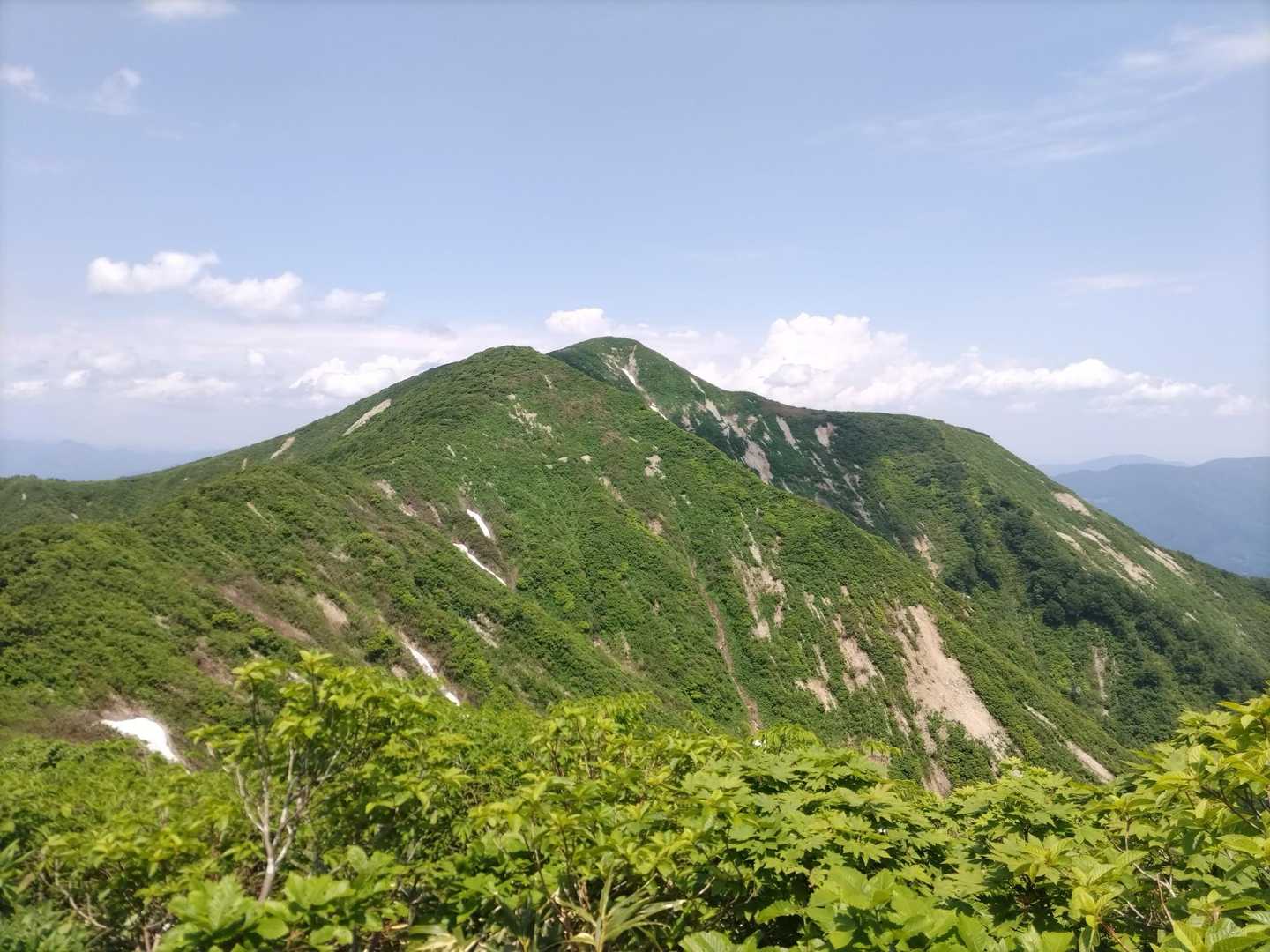 前神室山-神室山 往復コースの写真