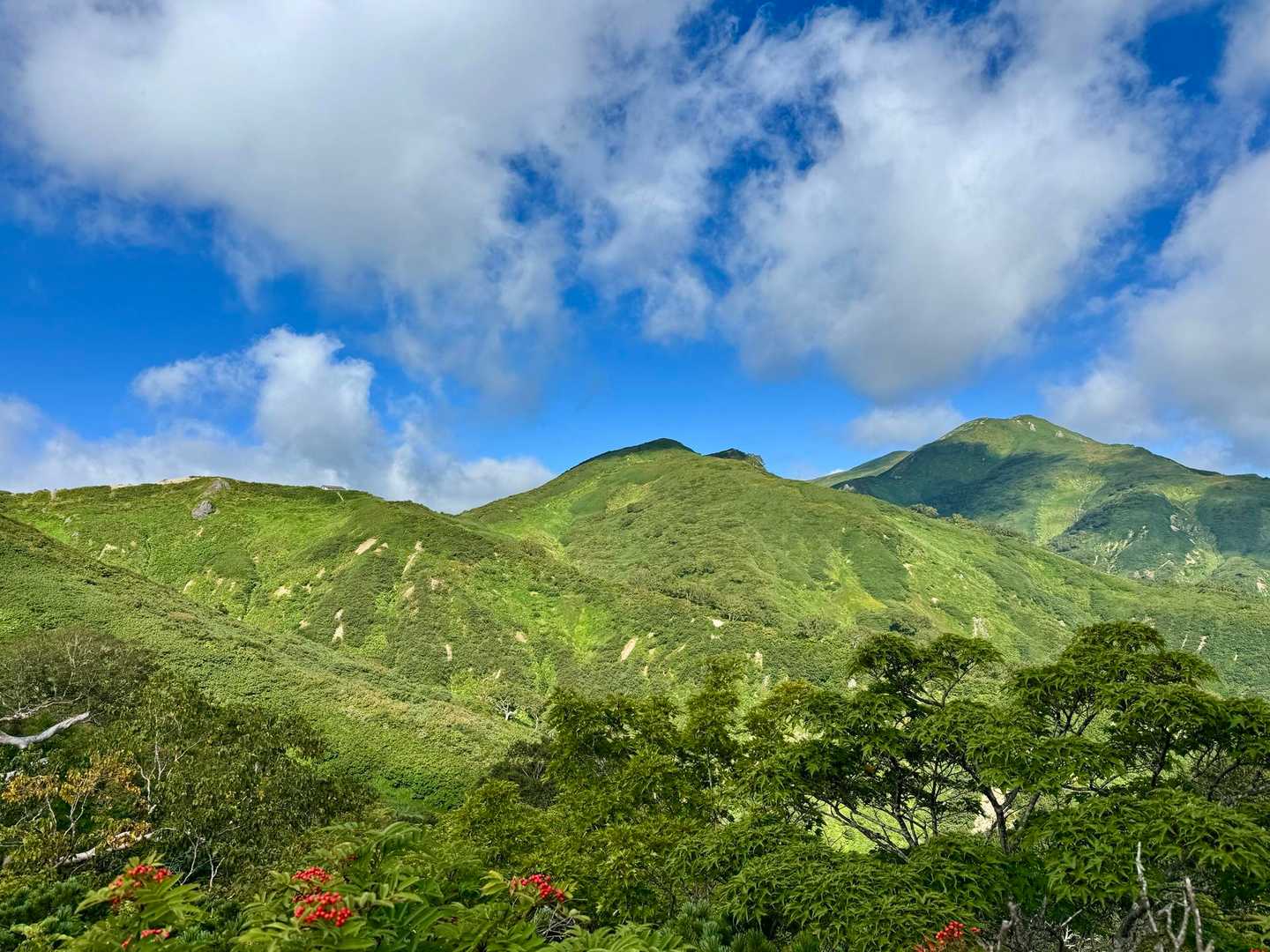 地蔵岳-草履塚-飯豊山神社-飯豊山 往復コースの写真