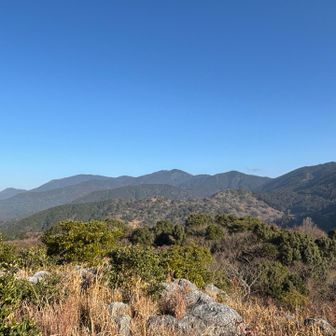 ロマンスヶ丘から福智山🩵