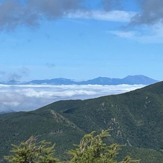 四阿山、黒斑山、浅間山