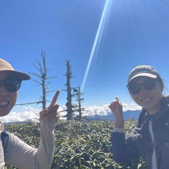 ついに来た！白檜岳山頂！
