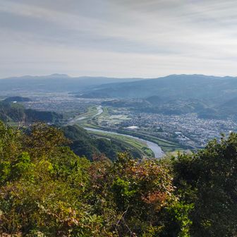 狩野川の美しい流れ