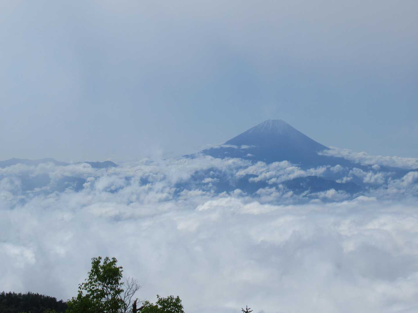 甘利山・千頭星山 | クルマから20分ほどの富士展望峰、鳳凰三山を間近に望む頂への写真