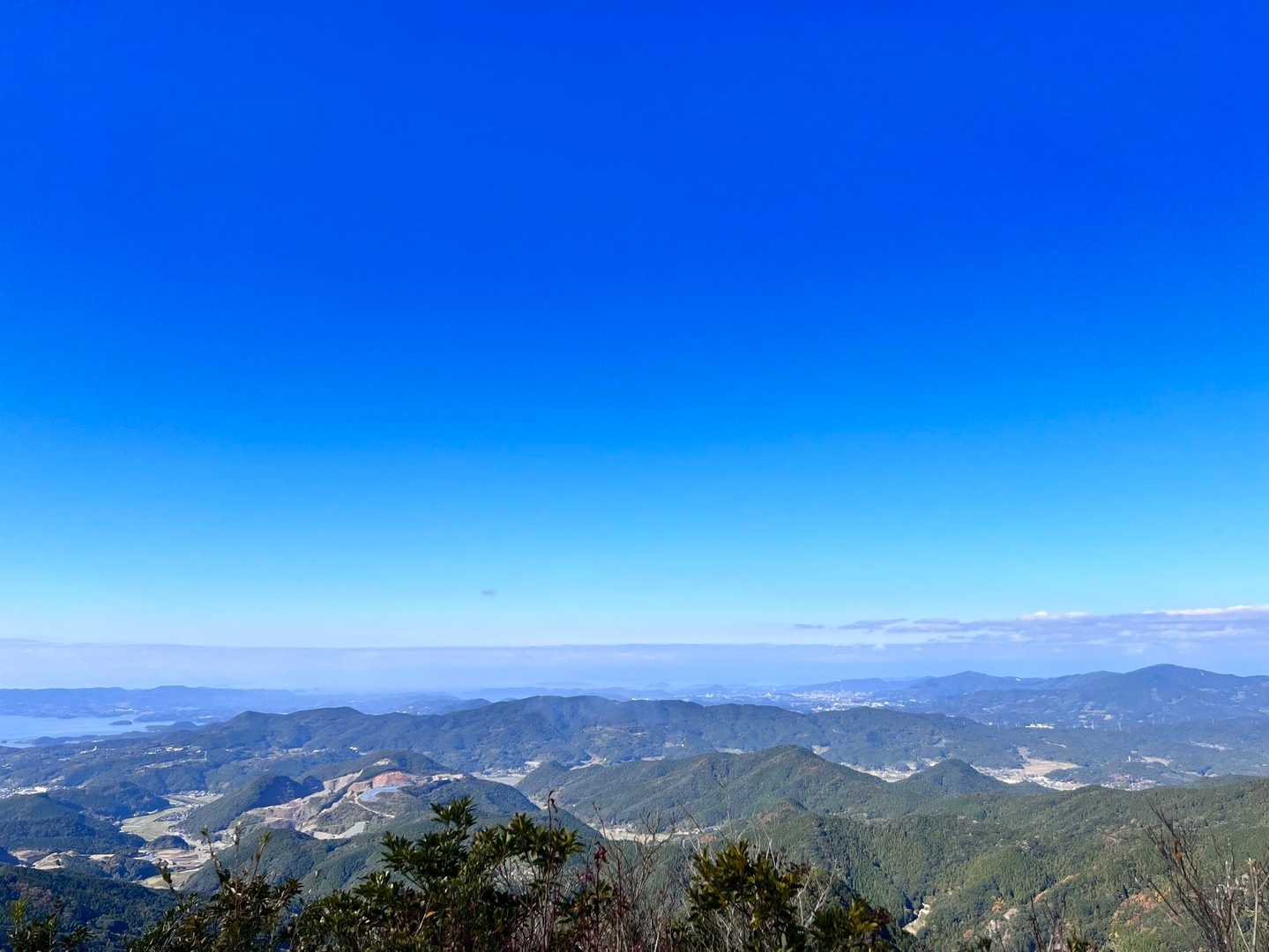 虚空蔵山 往復コースの写真