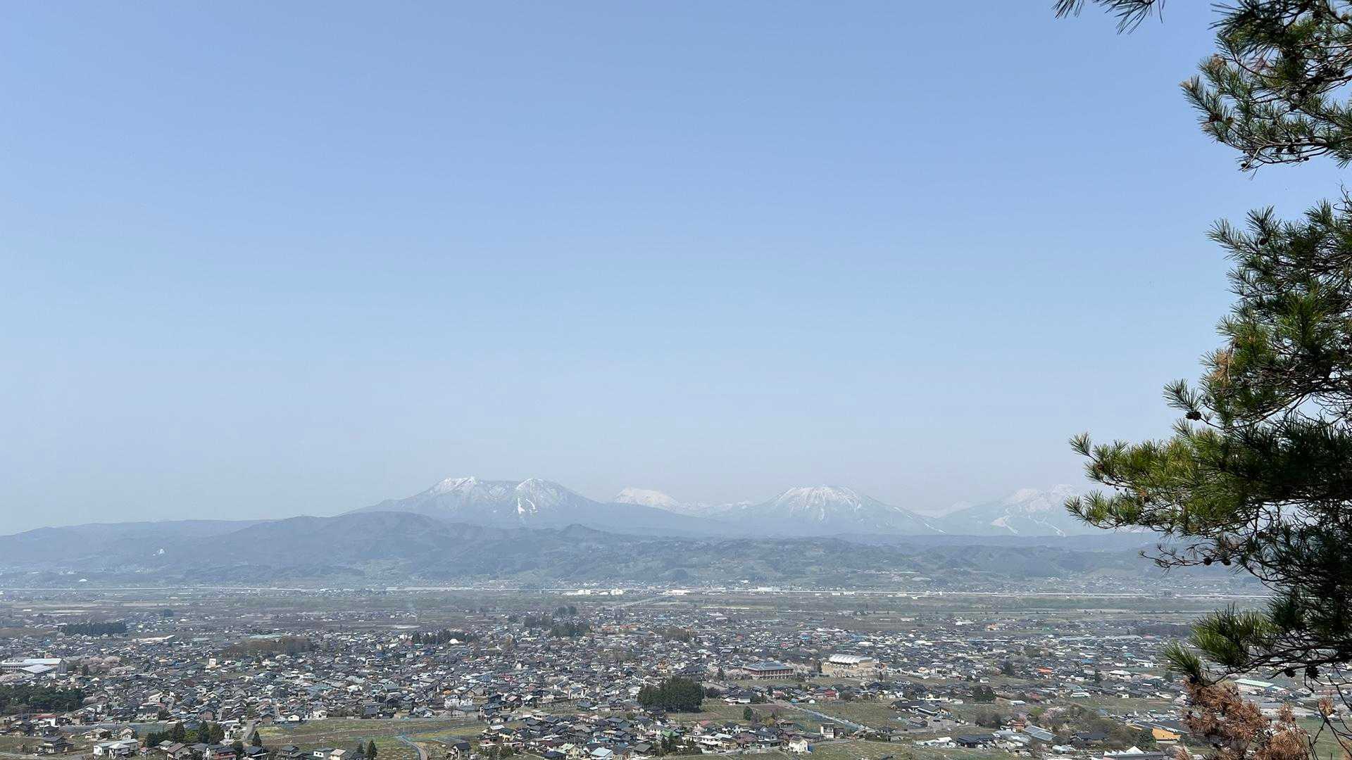 二の岩より