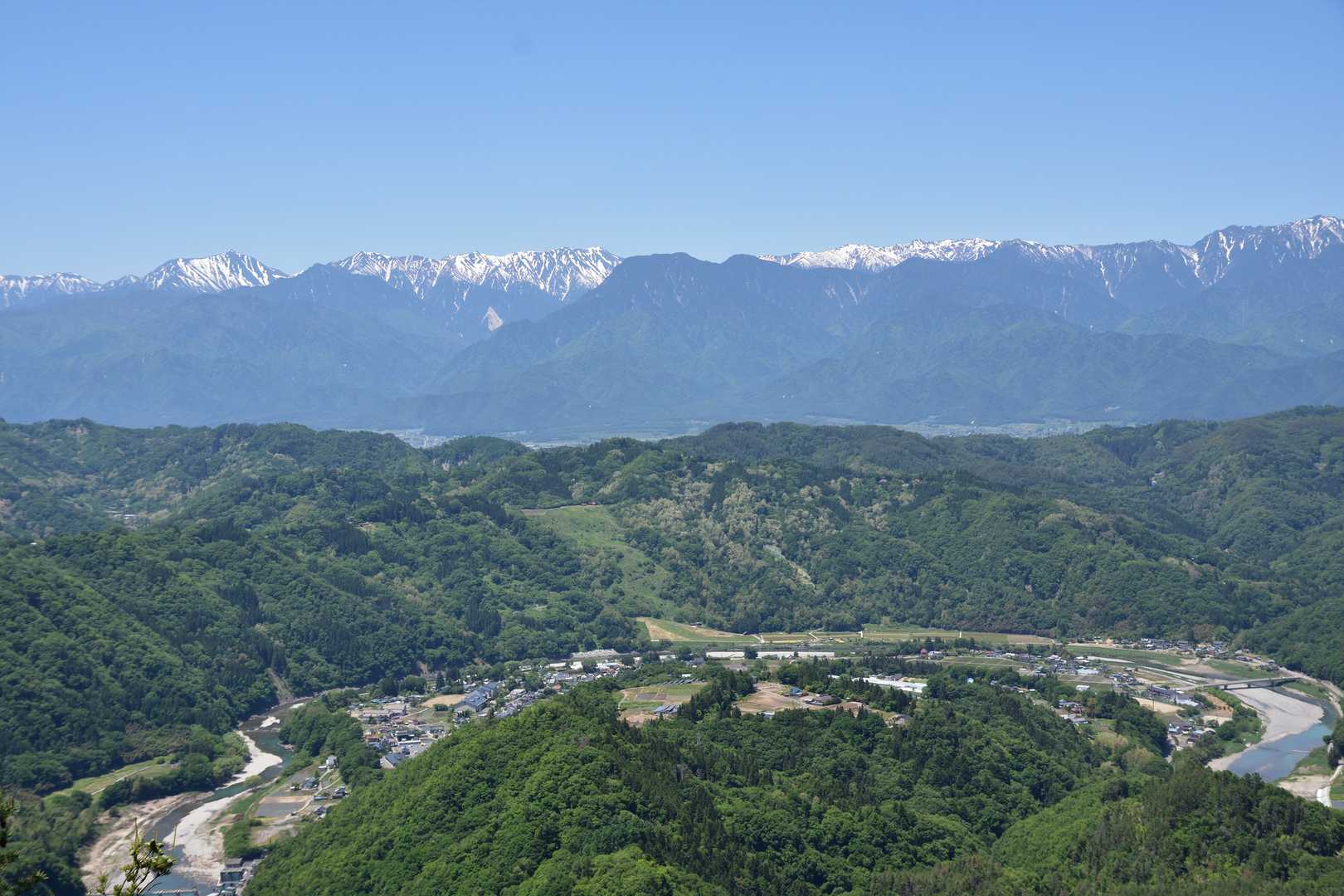 大天井、つばくろ方面