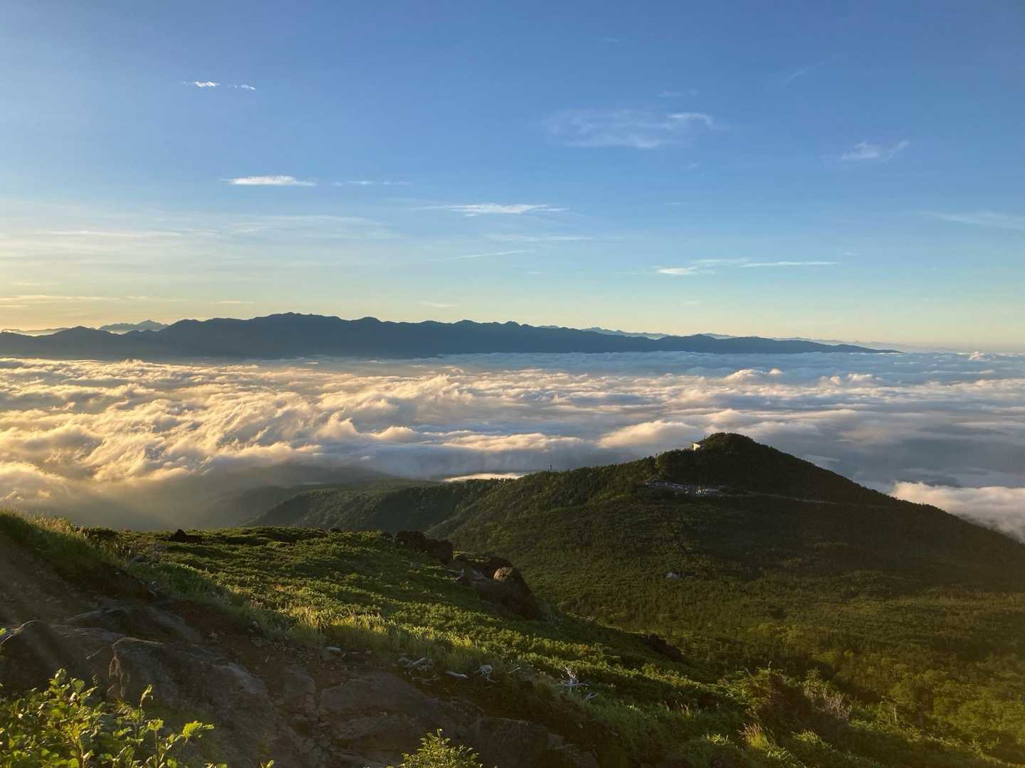 田の原登山口-王滝頂上-御嶽山 往復コースの写真