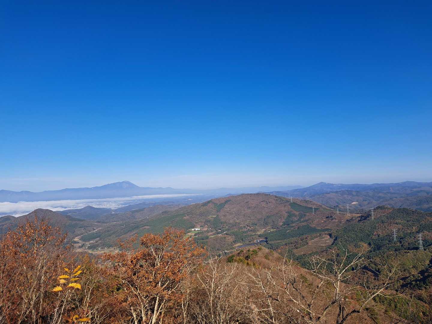 岩手山と姫神山　鬼瀬山　浅島山