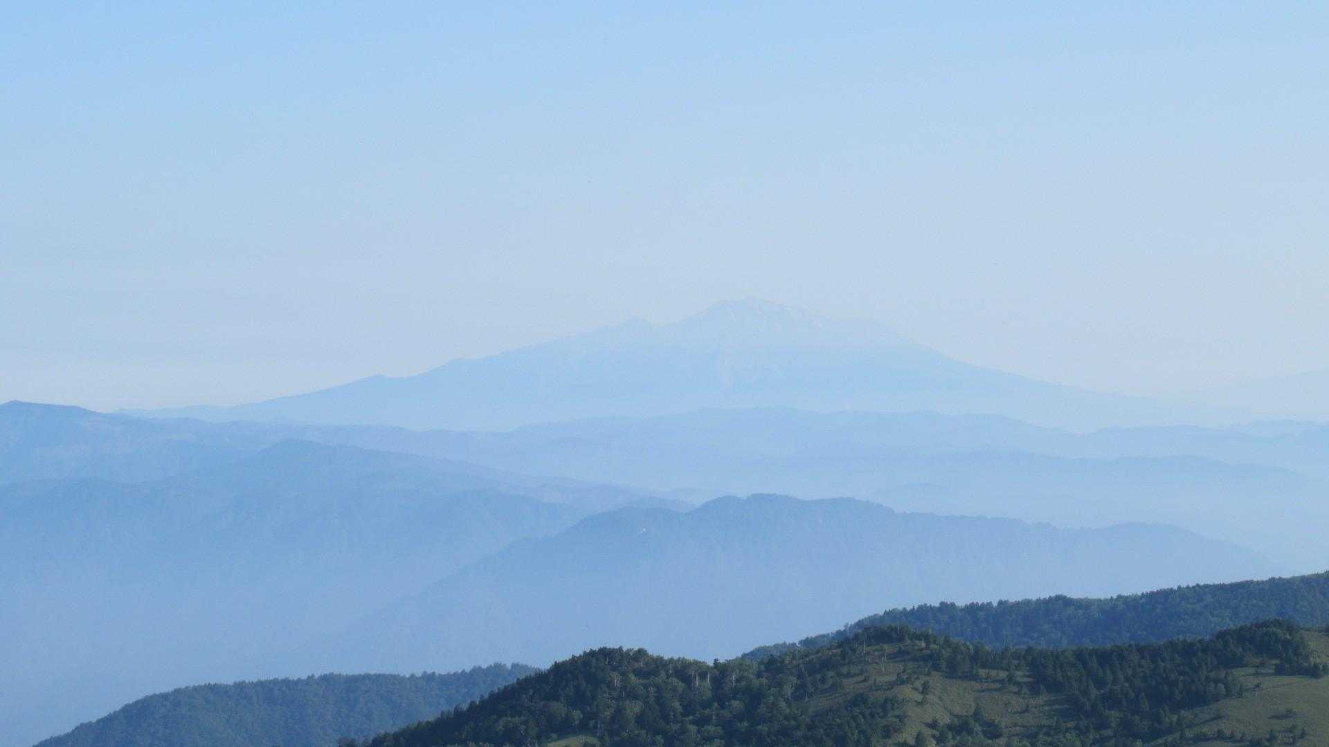 うっすら御嶽山