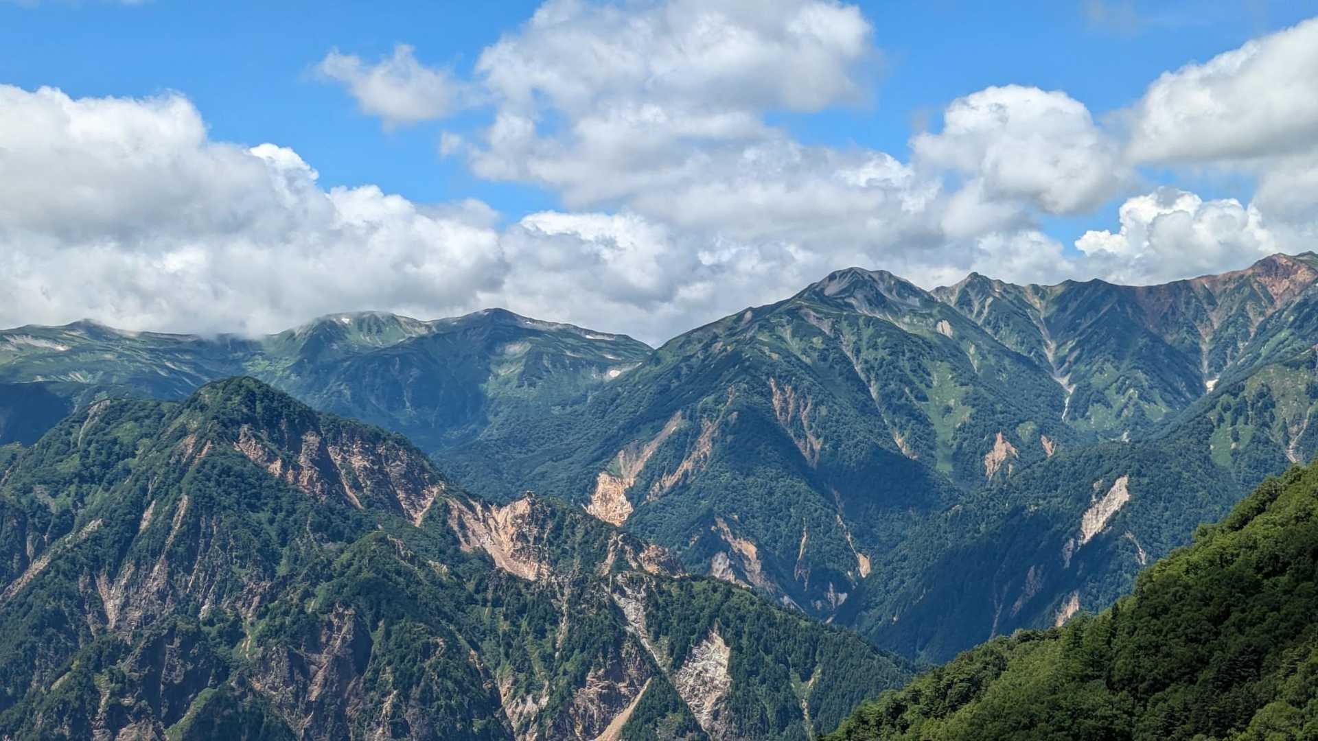鷲羽岳かっこいい、水晶も来年行きたいなぁ