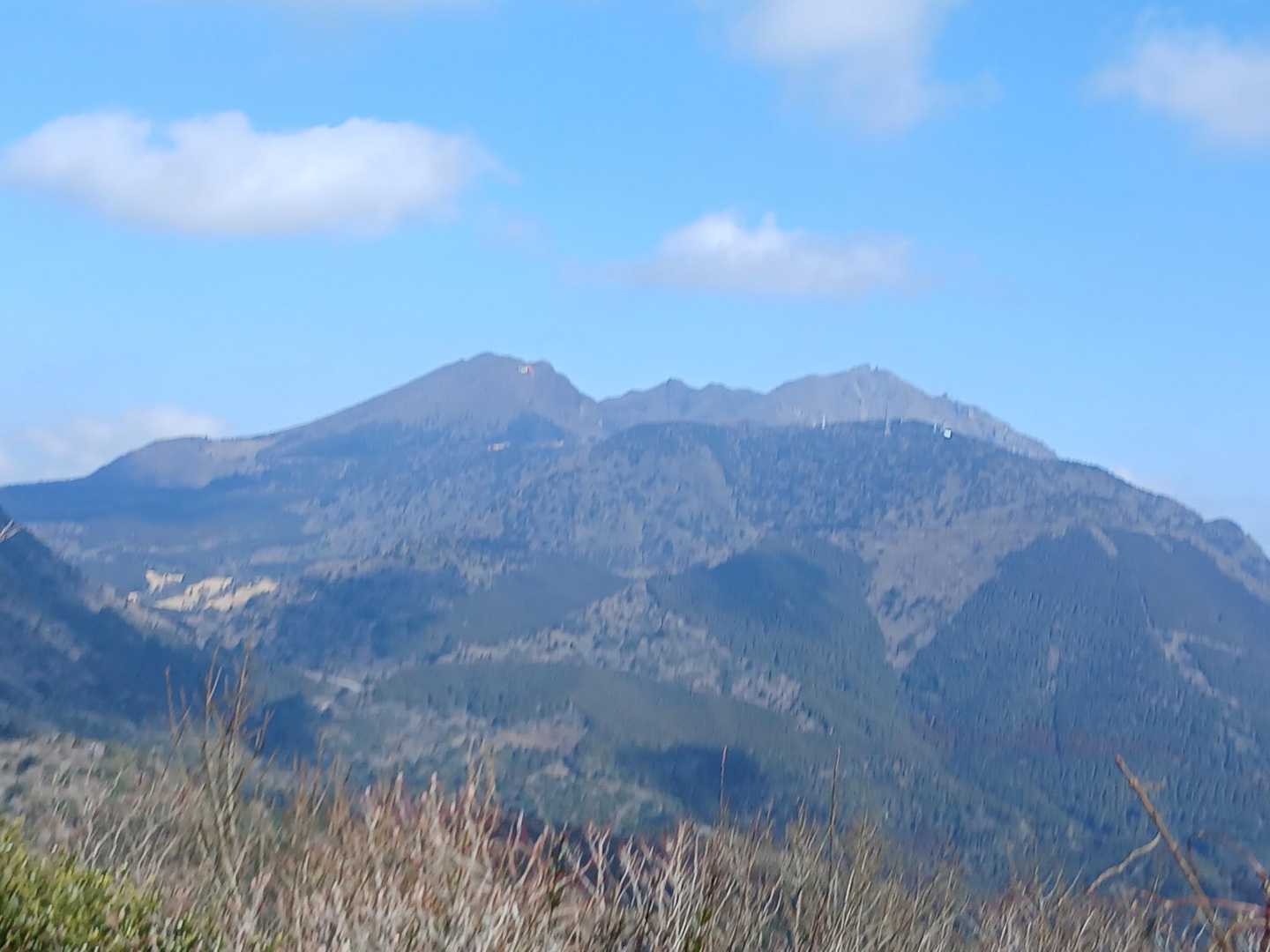 妙見岳方向