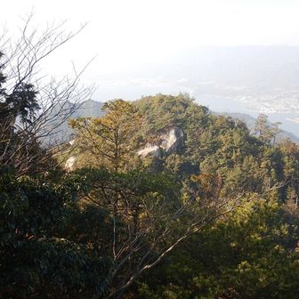 駒ヶ林から 三剣山？