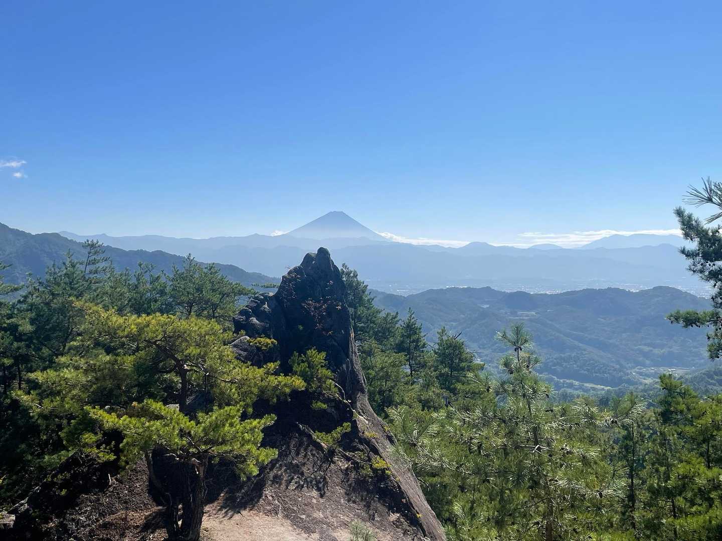 富士山バッチリお出迎え❗️
