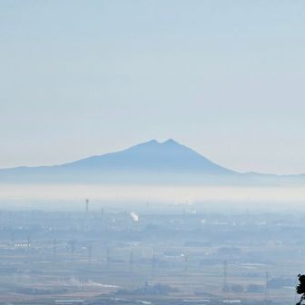 うっすら雲海☁