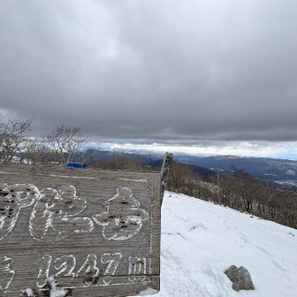 下山もあるし鈴北までは練習にとほぼトレース外してラッセルして来たので温存でトレースお借りしてサクッと御池🙌