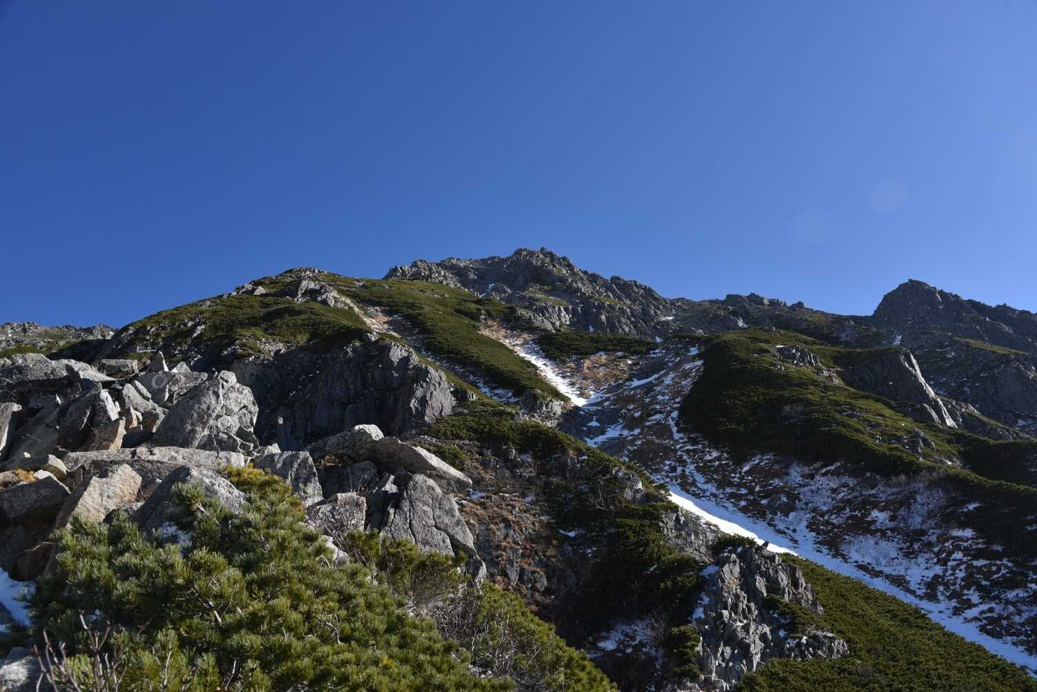 前穂高岳の写真
