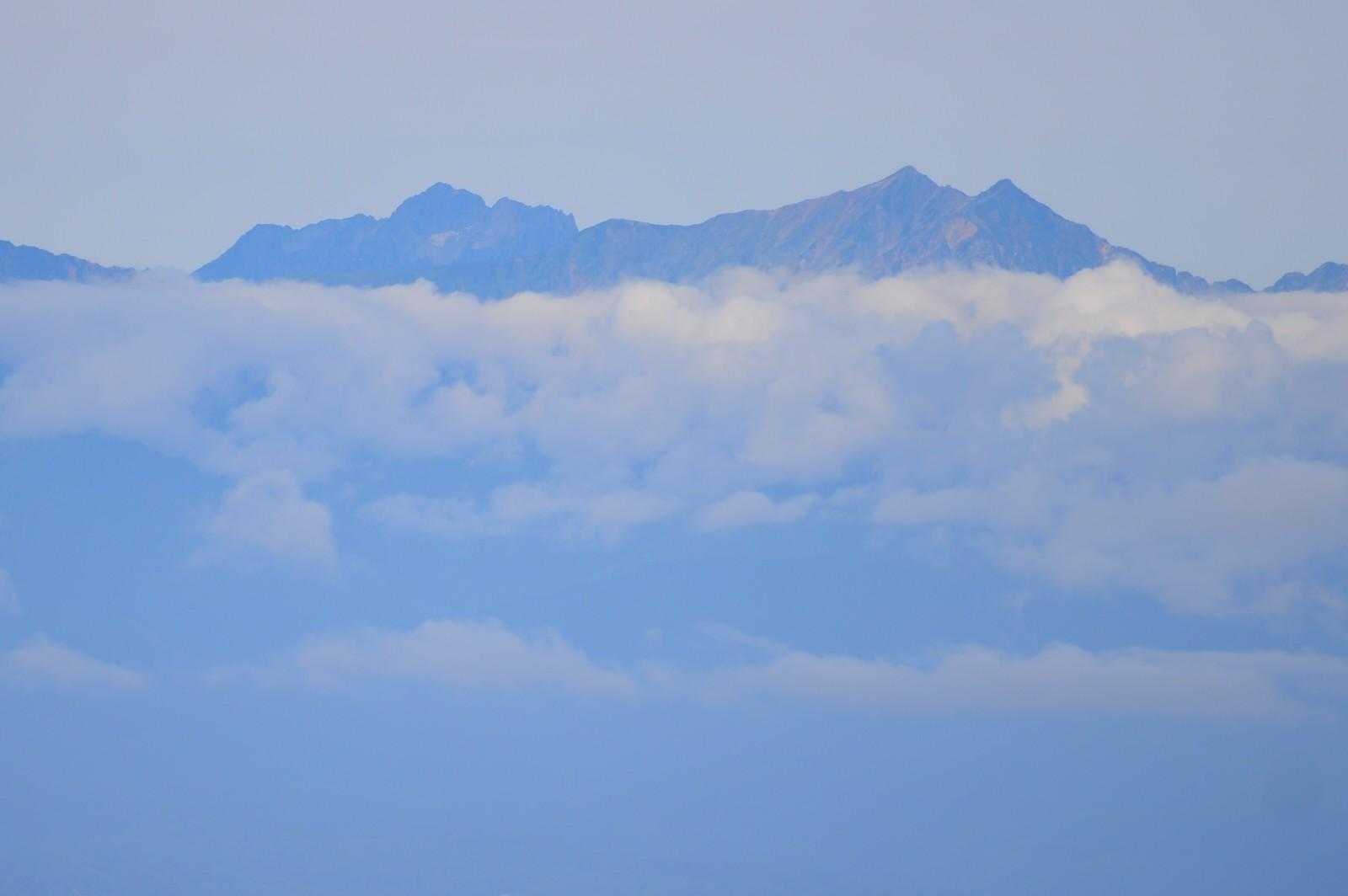 剱、鹿島槍🙆
