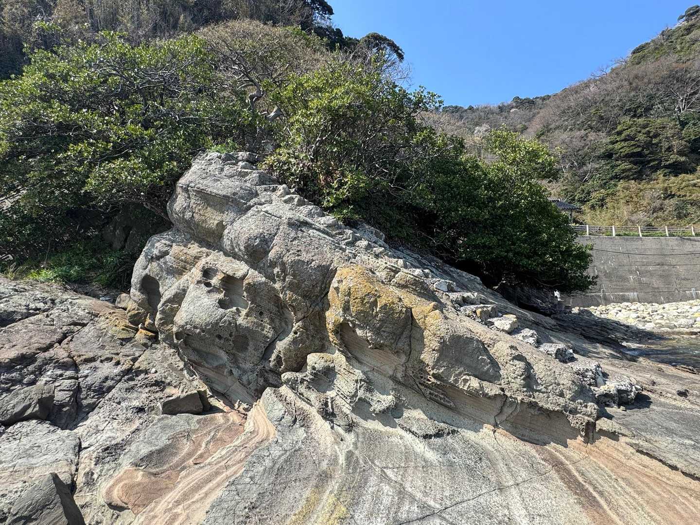 地層が面白い。