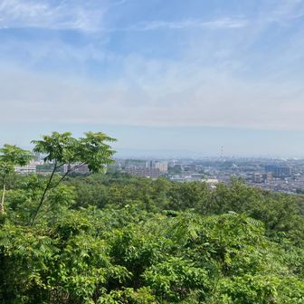 日本製鉄方面
少し薄雲で霞んでいます