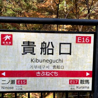貴船口駅🚃→もみじトンネルは徐行・🍁ほぼ終盤→出町柳駅🚃