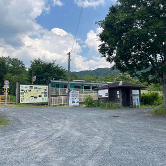 ちょうど電車が入ってきたところだった。