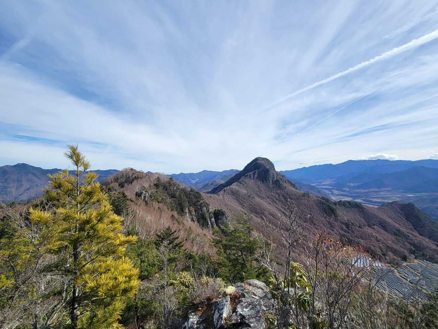振り返って天狗👺岳