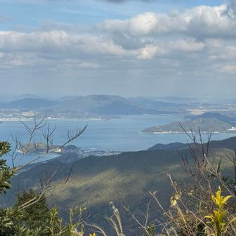 雲量多いけど、見通しはききました