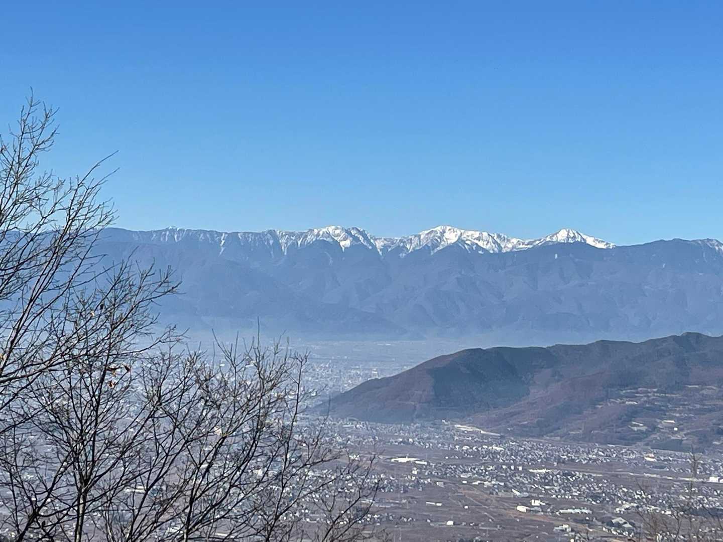 甲州高尾山-柏尾山-甲州高尾山登山口 縦走コースの写真