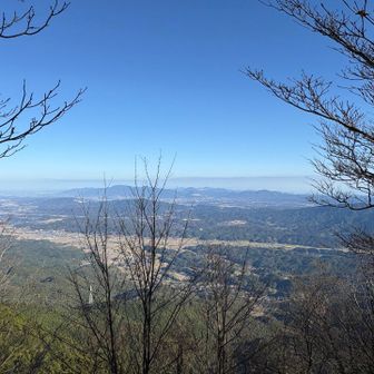 屏山頂上からの眺望
