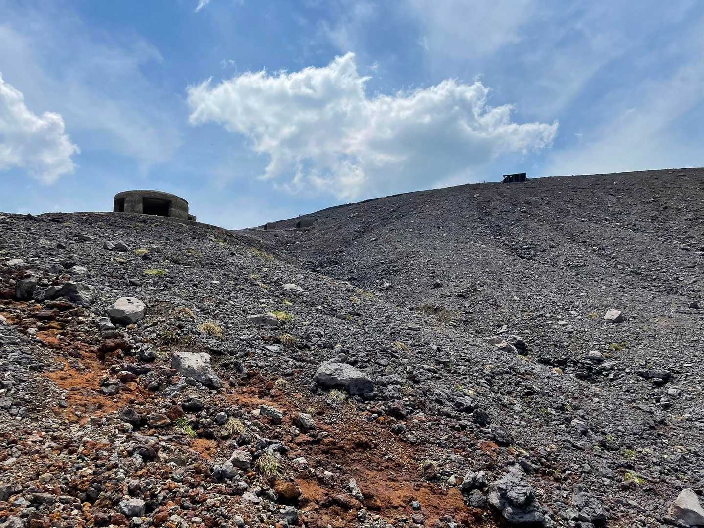 仙酔峡登山口-中岳-馬の背 往復コースの写真