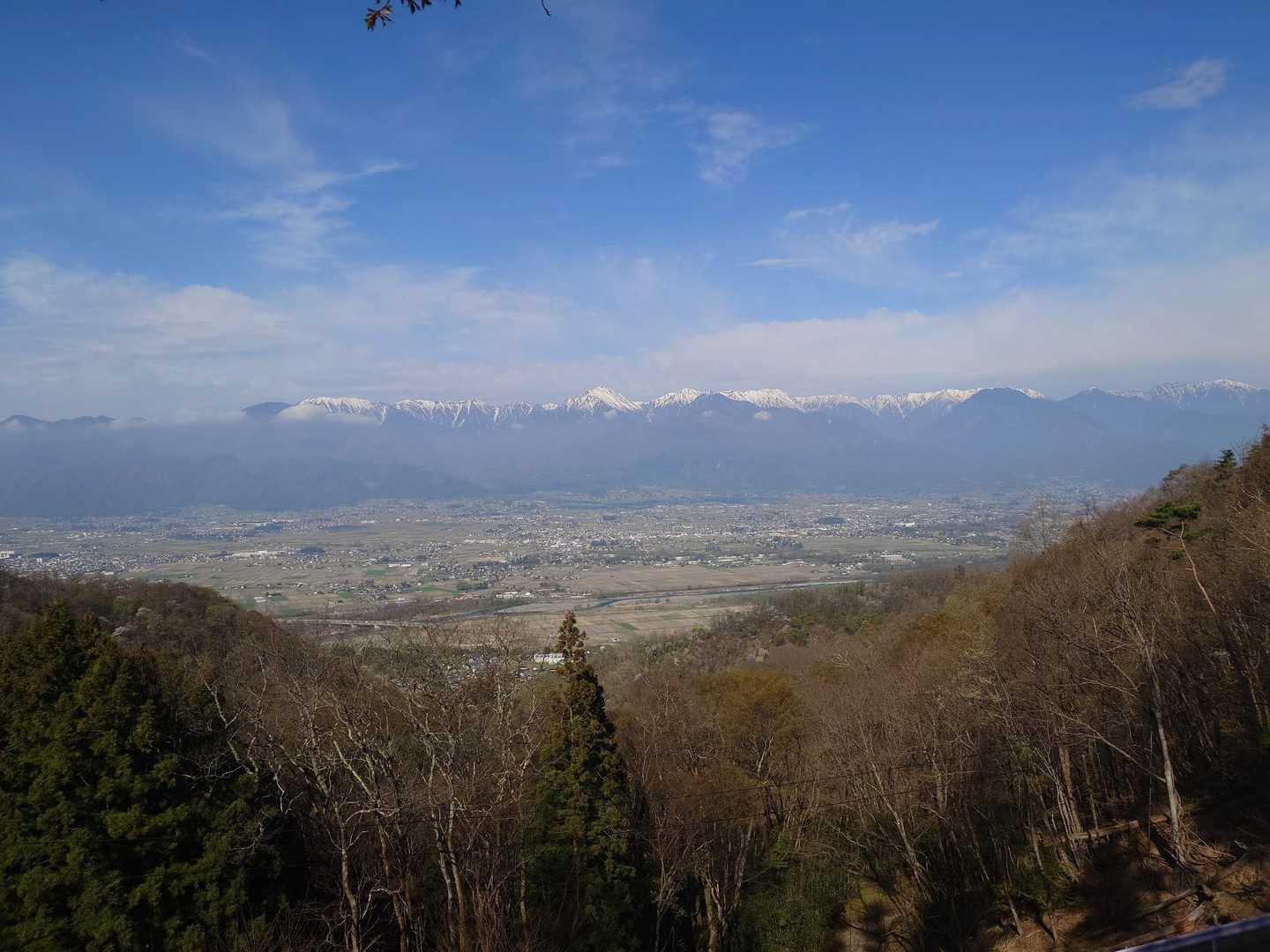 光城山-烏帽子峰-長峰山 縦走コースの写真