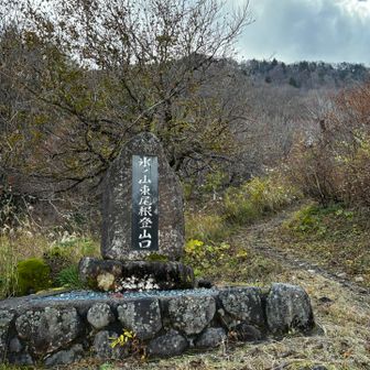 下山しました
何回も歩いているのにとても新鮮な気分になれた山行でした