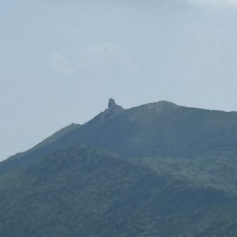 五丈岩アップ。