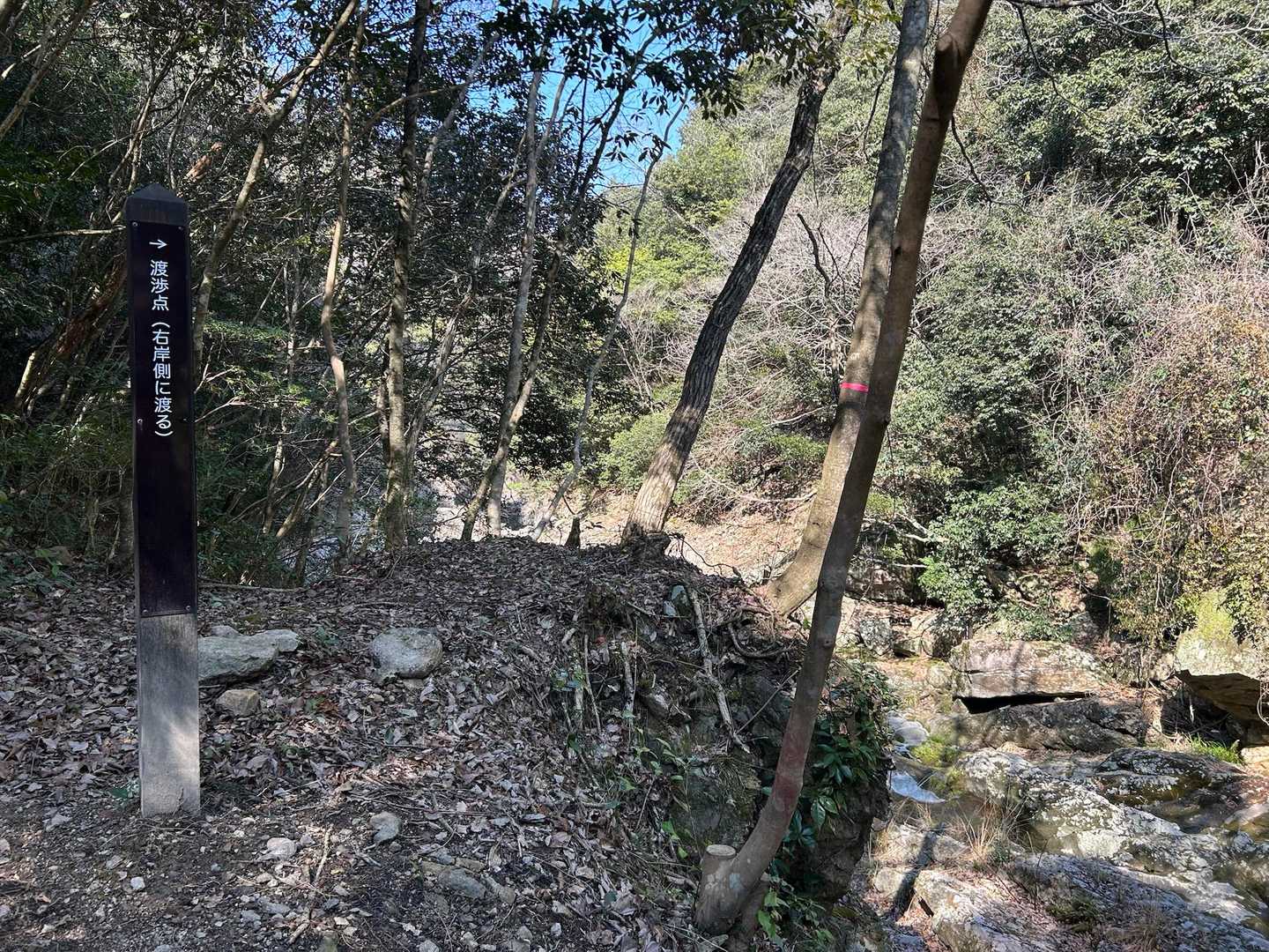 道場駅-静ヶ池-百丈岩 周回コースの写真