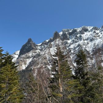 大同心だけ雪ついていない
