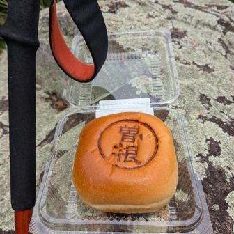 行動食は
なかなか手に入らない
ディリーヤマザキ店内で作った限定🥐
ホイップもたくさんのアンパン
　　　美味しかった〜😁